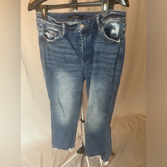 Flying Monkey Denim - Women's Blue Distressed Jeans